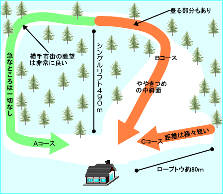 Yokote Park 横手公園スキー場 Skimap Org