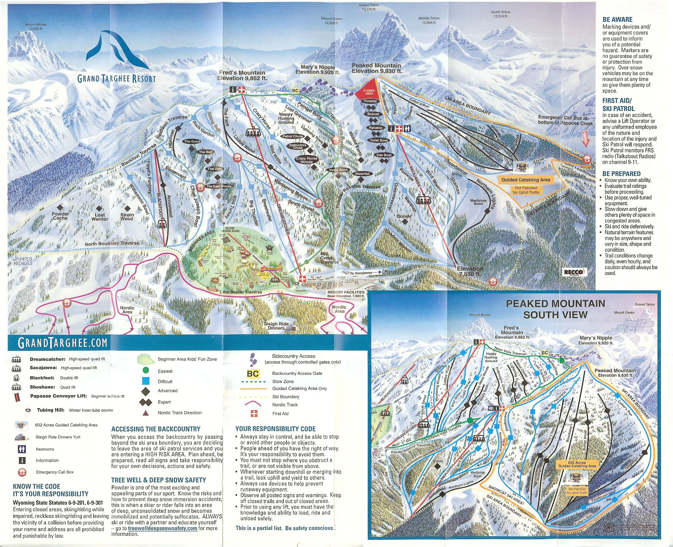 Grand Targhee Ski Resort - SkiMap.org