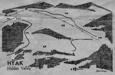 Hyak Hidden Valley Map