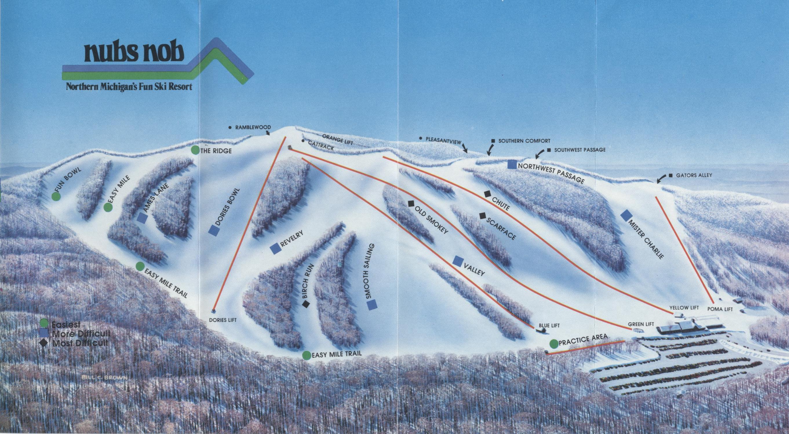 Nubs Nob Ski Area - SkiMap.org.