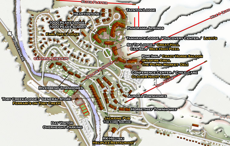 2006 Panorama Village Map
