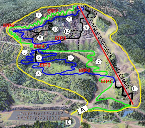 2005 August 29 Cypress Mountain Bike Map