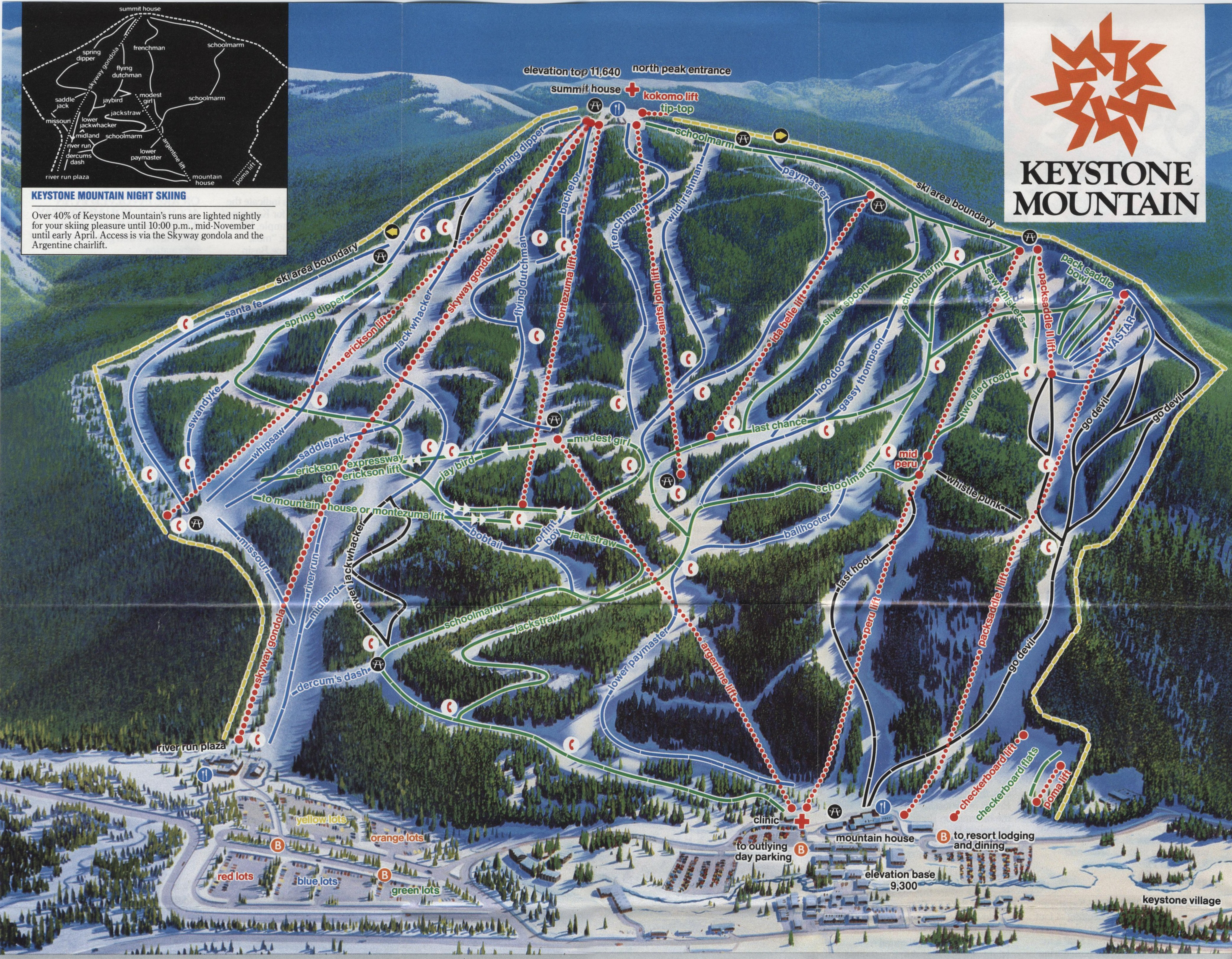 There is some trail map I saw a while back that literally looked like someo...