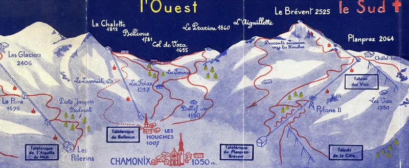 Piste map for 1938/39 season.